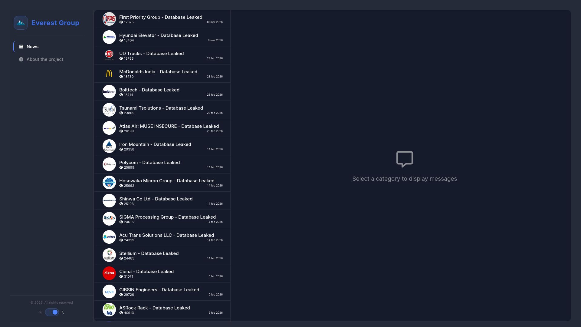 Screenshot of Bowles Womack & Company, P.C 75031 30 may 2025 leak page