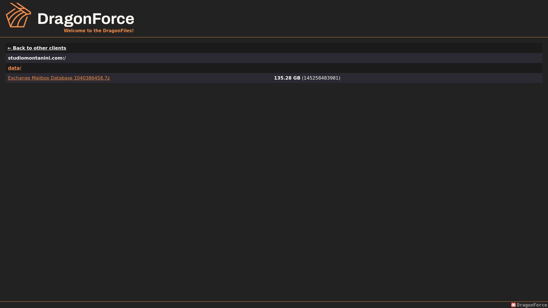 Screenshot of BENASSI IMMOBILIARE SAS DI BENASSI ROBERTO E C. leak page