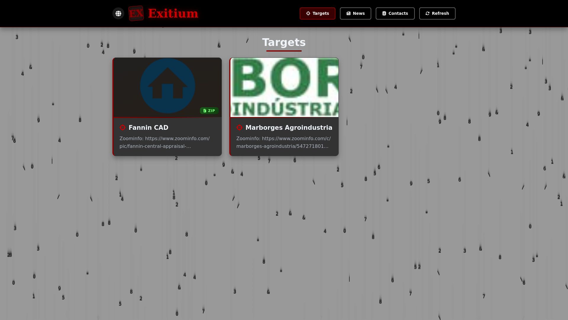 Screenshot of No news yet leak page