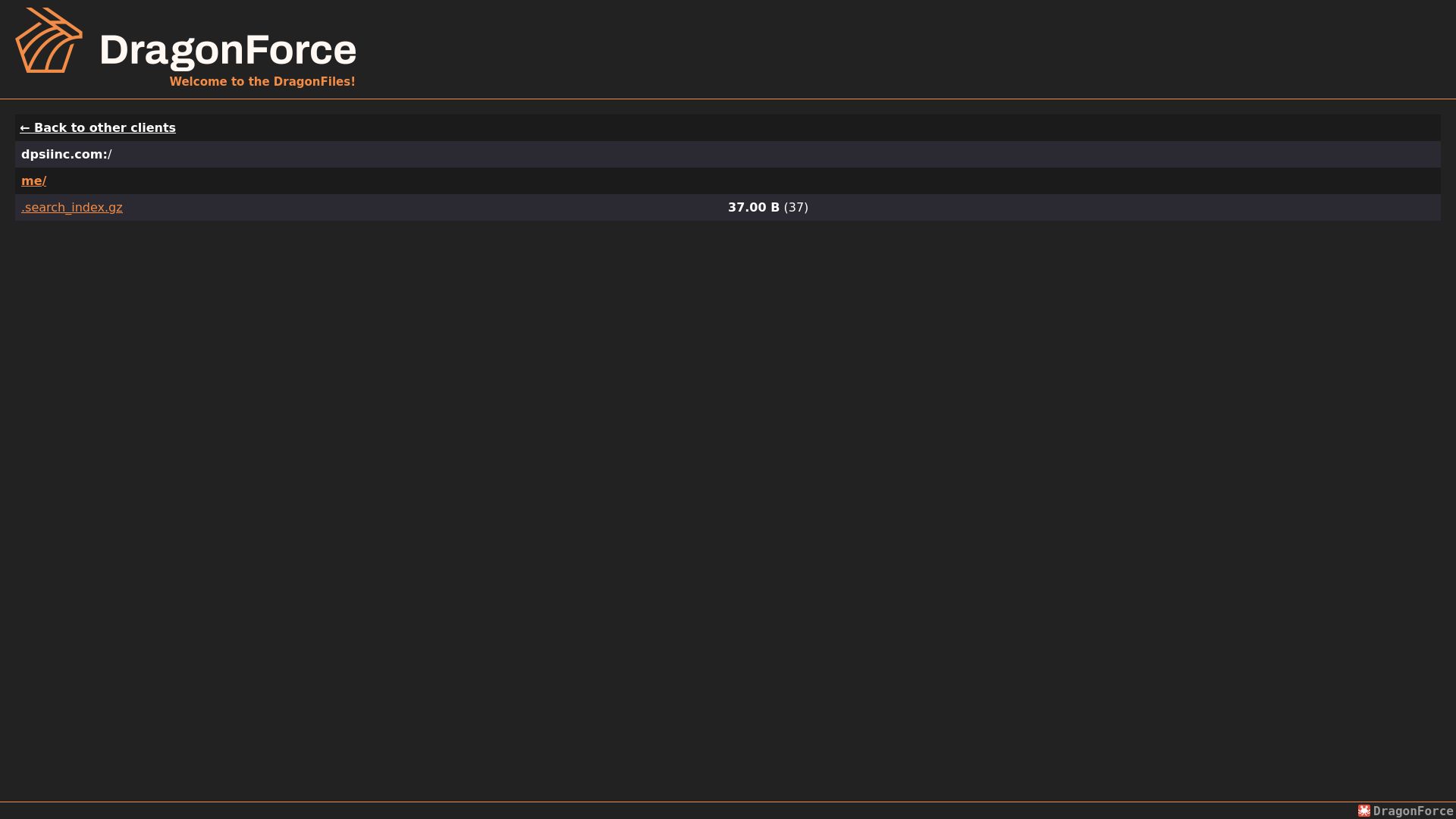 Screenshot of Diversified Project Services International leak page