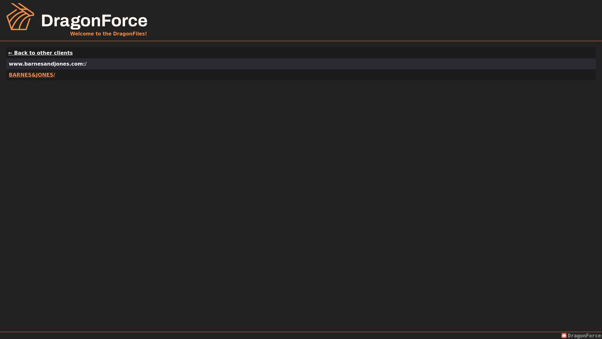 Screenshot of Barnes & Jones leak page