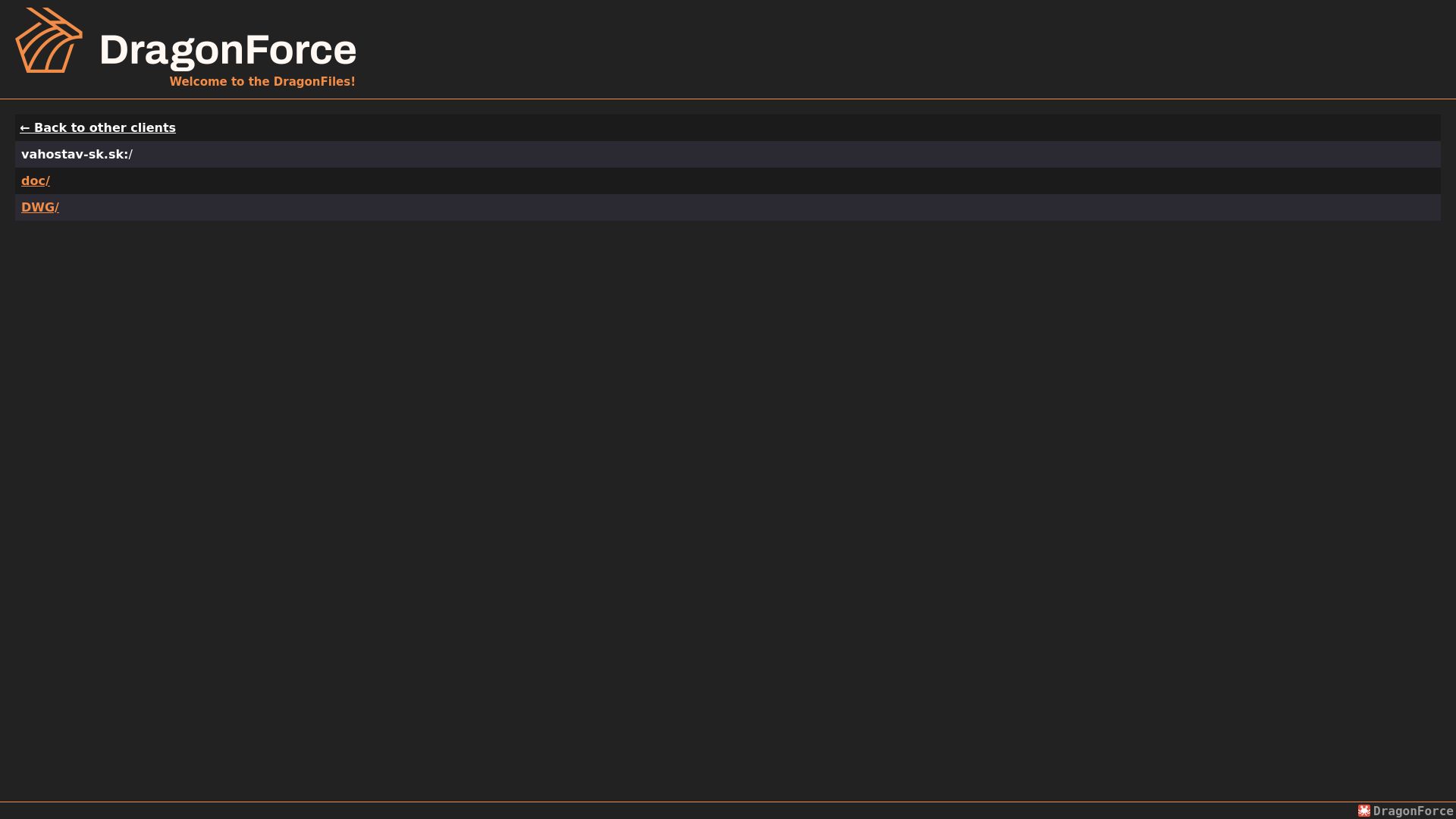 Screenshot of Váhostav leak page