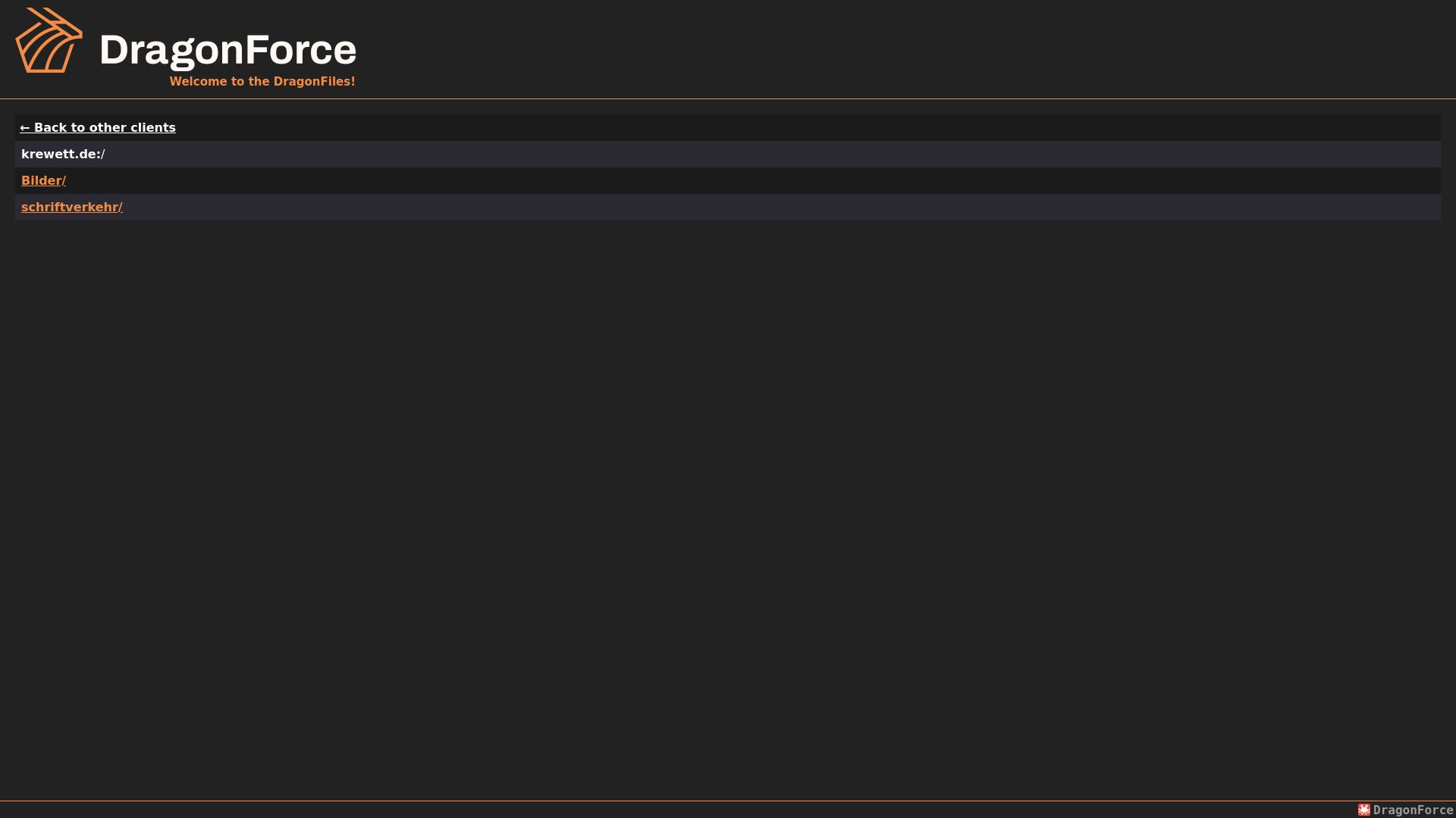 Screenshot of Krewett leak page